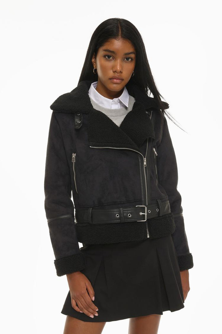 DOUBLE-FACED CROSSOVER JACKET