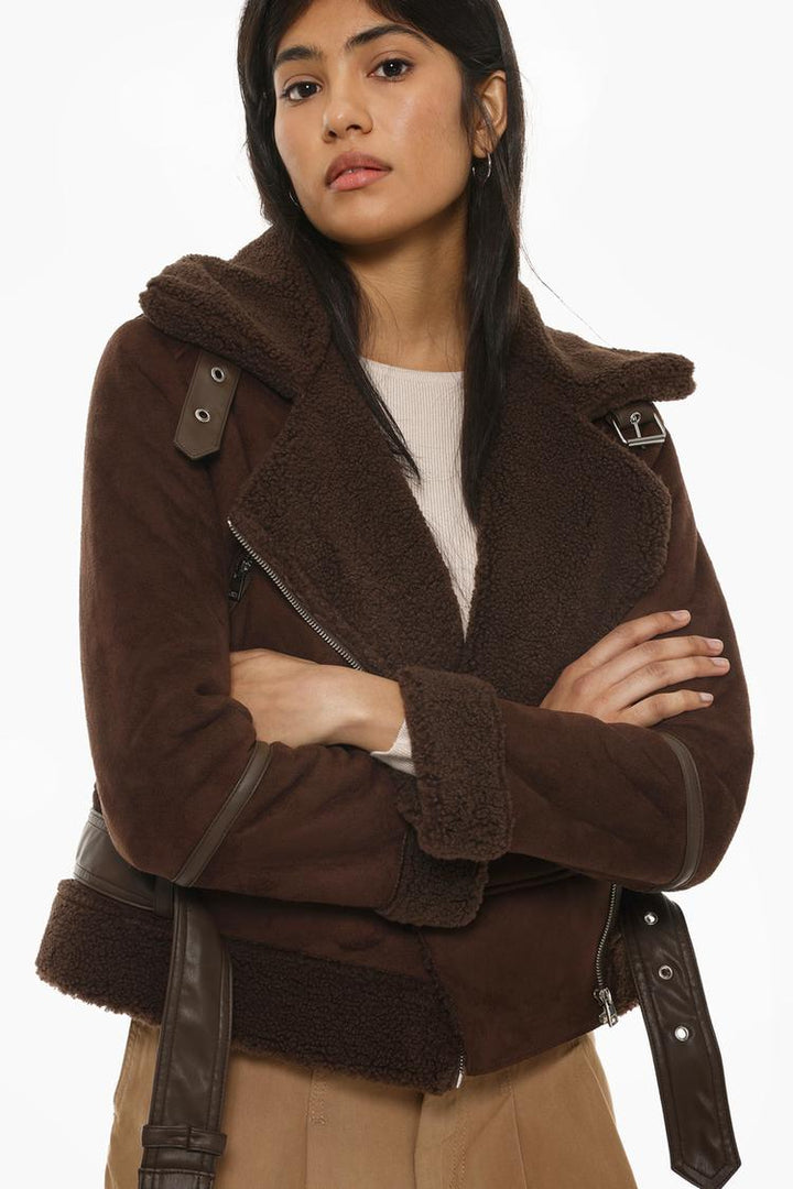 DOUBLE-FACED CROSSOVER JACKET