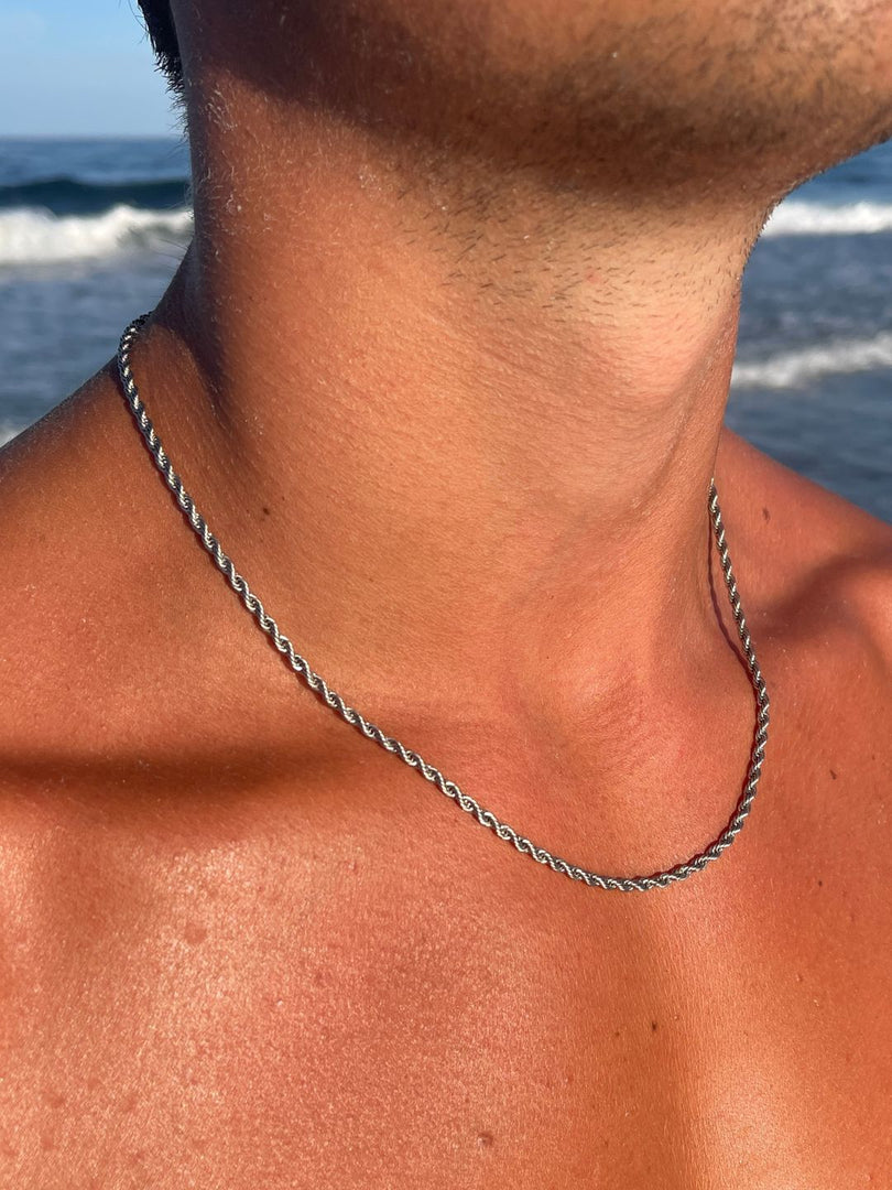 ROPE CHAIN 3MM | SILVER