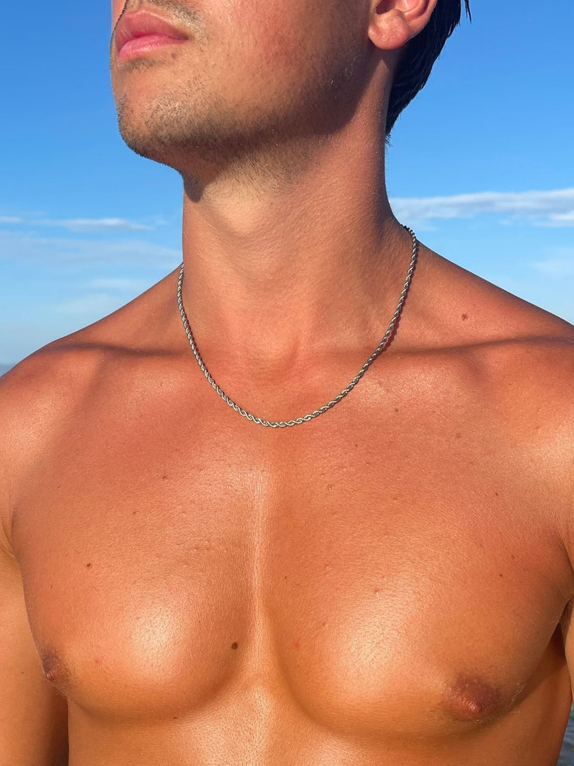 ROPE CHAIN 3MM | SILVER