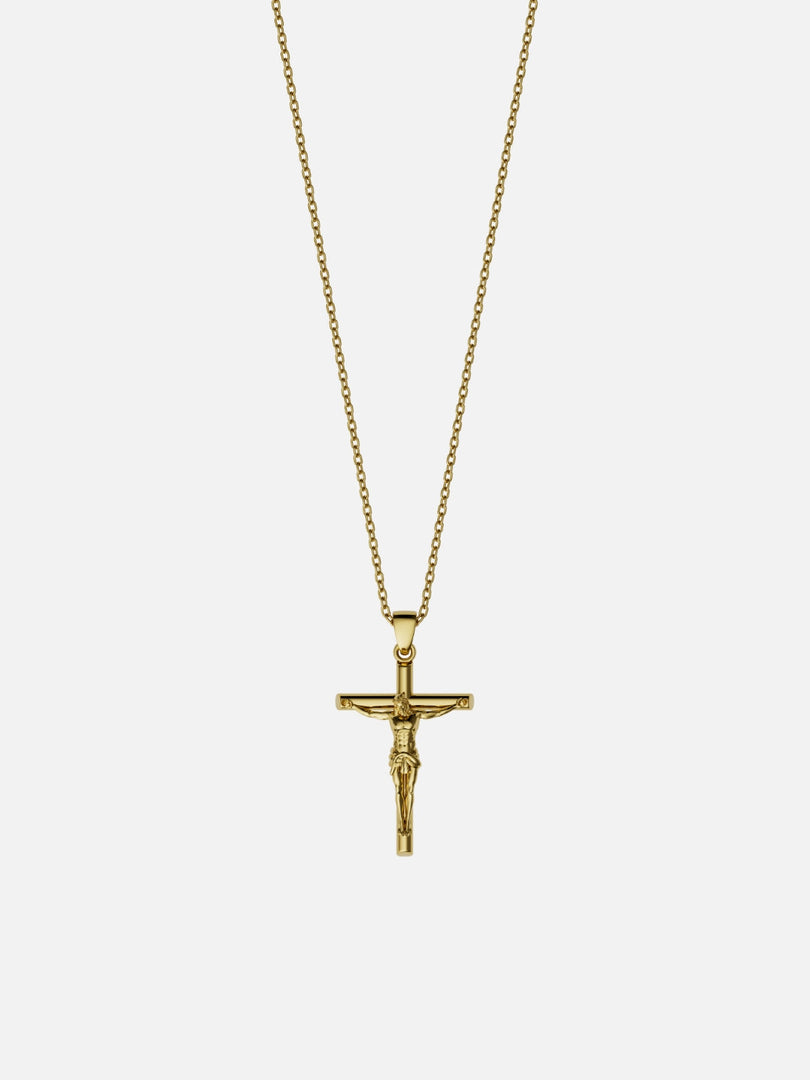 CRUCIFIX CHAIN | 18K GOLD