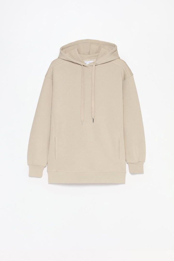 OVERSIZED PLUSH SWEATSHIRT