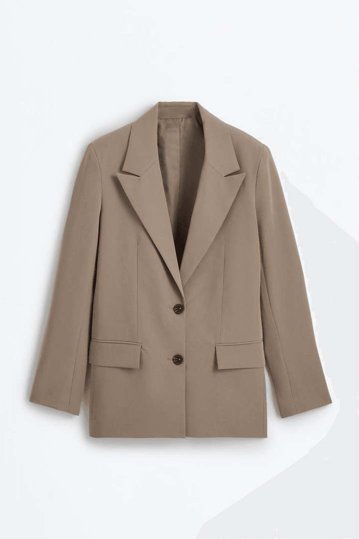 Beige women's blazer
