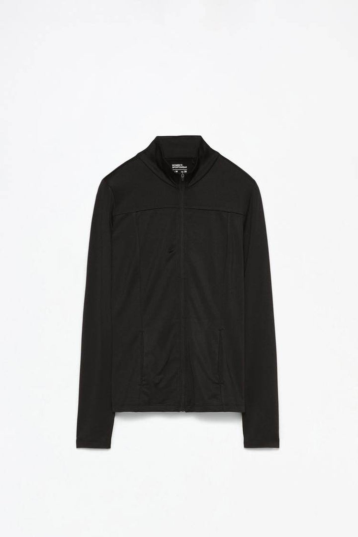 Black sports jacket for women

