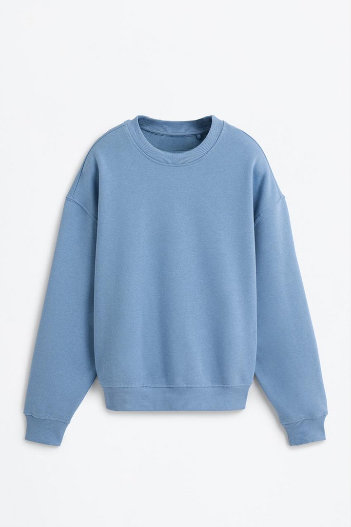 Blue women's sweatshirt
