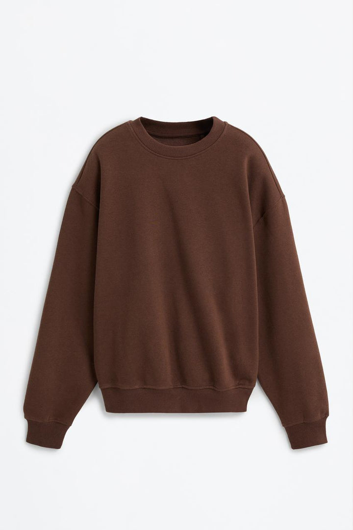 Brown women's sweatshirt
