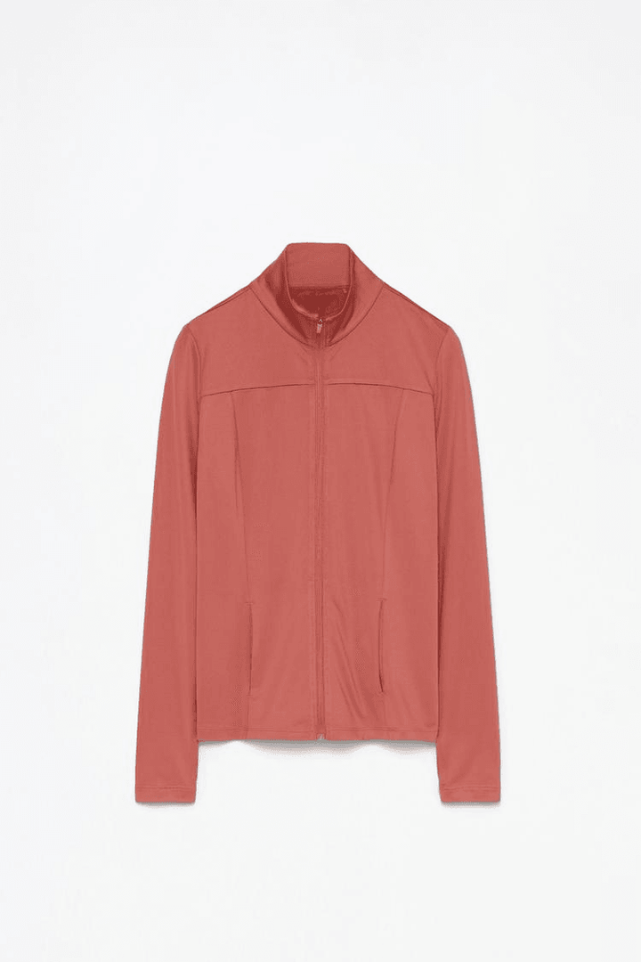 Red sports jacket for women

